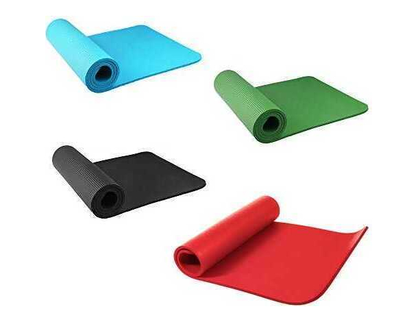 Tappetino in tpe per yoga 61x175 cm sport esercizi palestra tappetino tappeto...