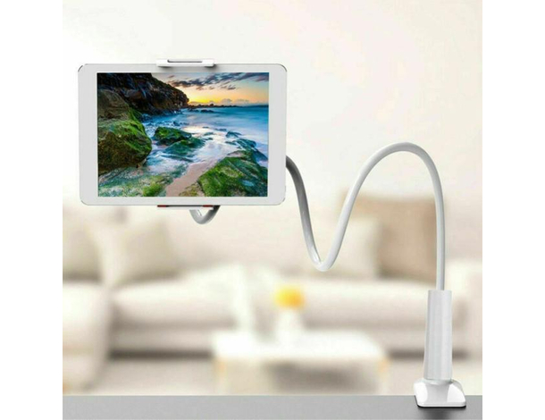 Supporto Universale Smartphone Tablet da Tavolo Flessibile e Orientabile NERO...