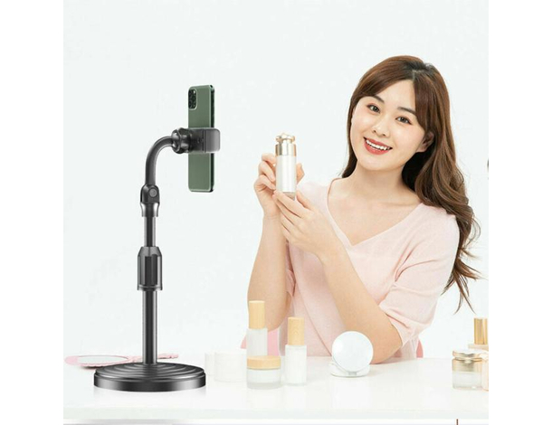 Porta Cellulare da Tavolo Supporto Estensibile per Smartphone Universale 360°...