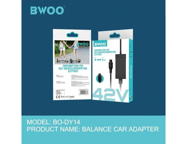 Caricabatterie Alimentatore 3 PIN Monopattino Elettrico Balance Hoverboard...