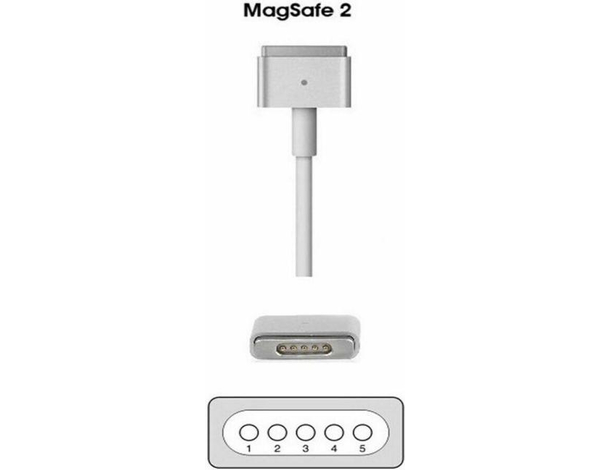 Alimentatore AC 60w Plug a T Mag Safe Compatibile Macbook Pro Retina 13" 3