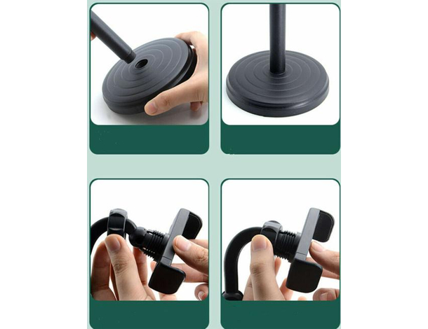 Porta Cellulare da Tavolo Supporto Estensibile per Smartphone Universale 360°...