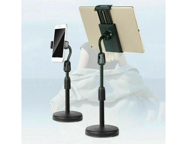 Porta Cellulare da Tavolo Supporto Estensibile per Smartphone Universale 360°...