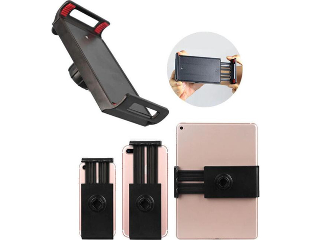 Supporto Universale Smartphone Tablet da Tavolo Flessibile e Orientabile NERO...