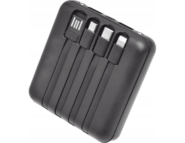 Caricabatteria Portatile Power Bank 6800mah Doppia USB Micro Type-C Lightning...