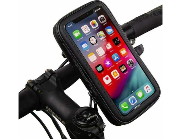 Porta Smartphone Impermeabile Universale Manubrio Bicicletta Touch Screen