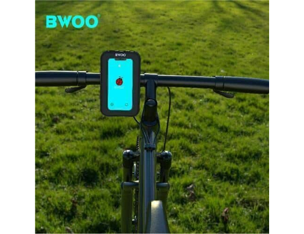 Porta Smartphone Impermeabile Universale Manubrio Bicicletta Touch Screen 4