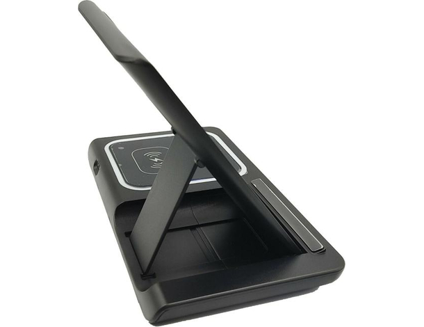 Caricabatterie Wireless Base Stazione di Ricarica Senza Fili QI Induzione...