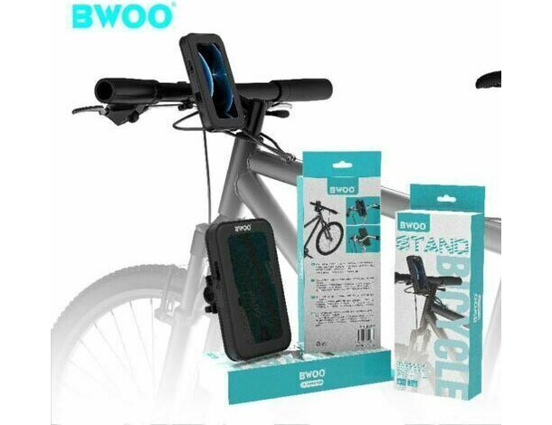 Porta Smartphone Impermeabile Universale Manubrio Bicicletta Touch Screen 5
