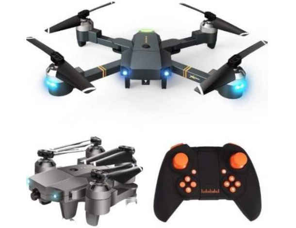 Drone Radiocomandato Quadricottero 2.4ghz con Camera Foto Video USB App Hobby