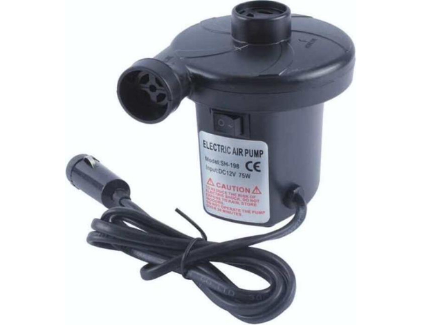 Pompa Elettrica 12v Gonfia Sgonfia Materassini Gonfiabili Presa Accendisigari
