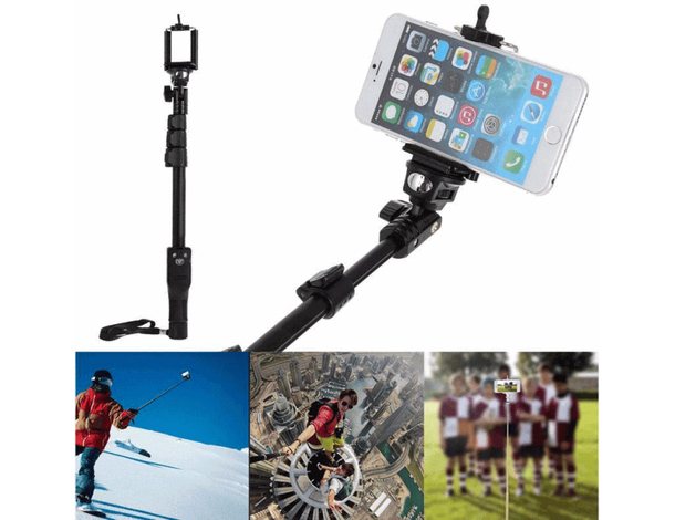 Bastone Per Selfie Retrattile Con Bluetooth Di Scatto iPhone iOS e Android