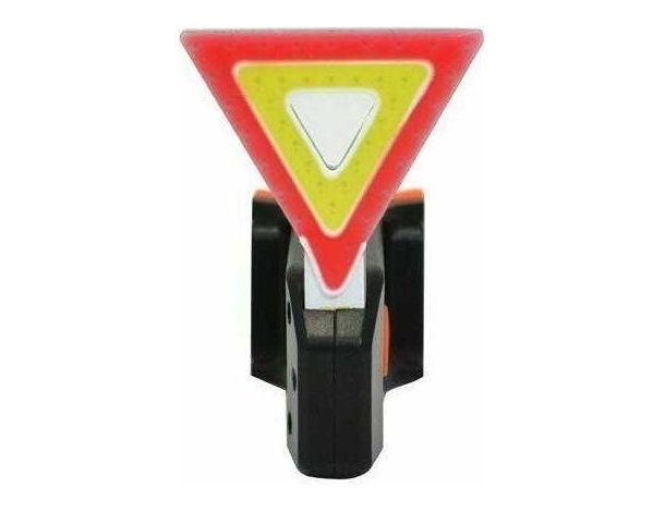 Triangolo LED per Segnalazione Posizione Bici Luce Intermittente USB Strobo... Triangolo LED per Segnalazione Posizione Bici Luce Intermittente USB Strobo...