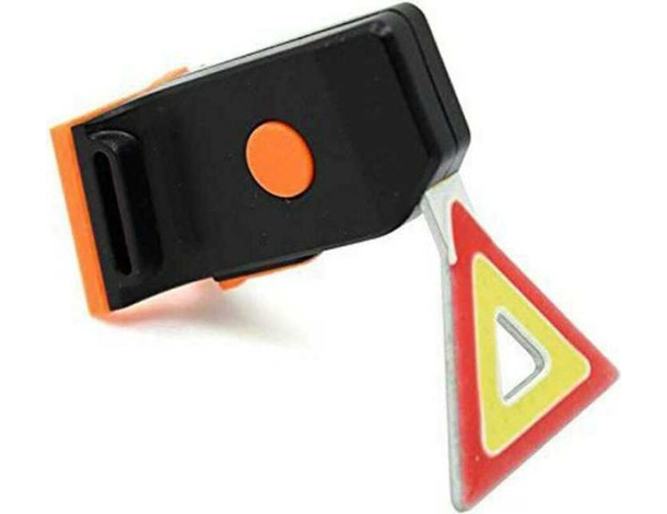Triangolo LED per Segnalazione Posizione Bici Luce Intermittente USB Strobo... Triangolo LED per Segnalazione Posizione Bici Luce Intermittente USB Strobo...