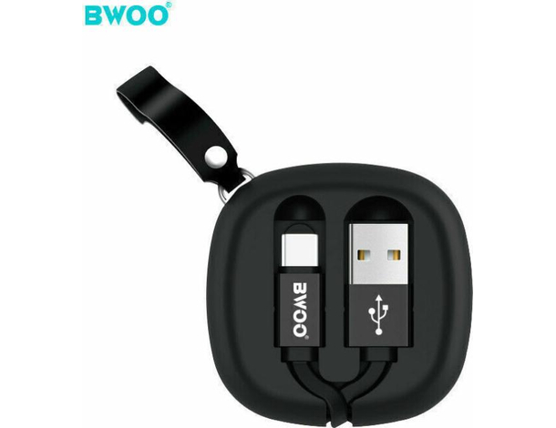 Cavo USB C Carica e Trasmissione Dati Veloce 2.4A Retrattile Anti Groviglio...