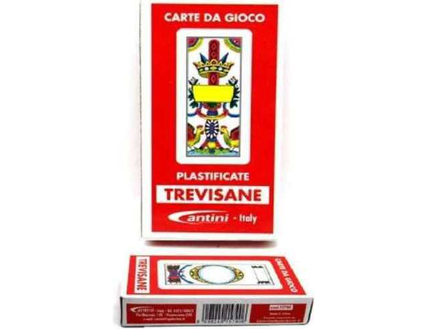 3 carte trevisane regionali plastificate carte giochi da tavolo antini