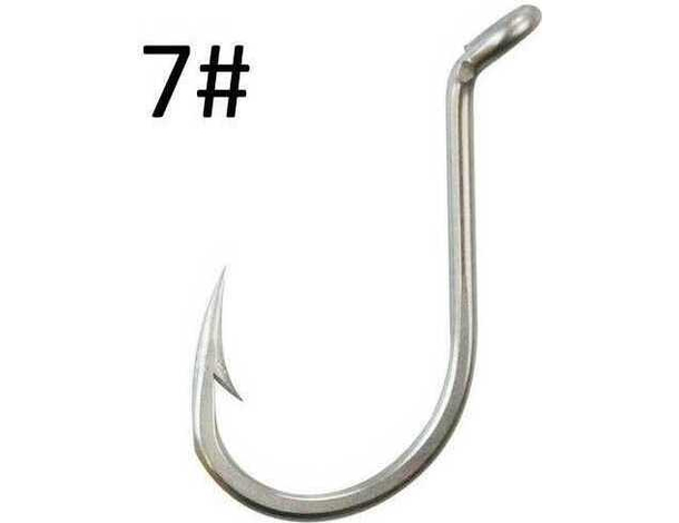 30x ami da pesca acciaio pesca mare lago fiume serie 3,5,7,9,11,13 amo...