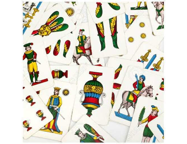 3x carte napoletane regionali plastificate carte classiche giochi tavolo antini