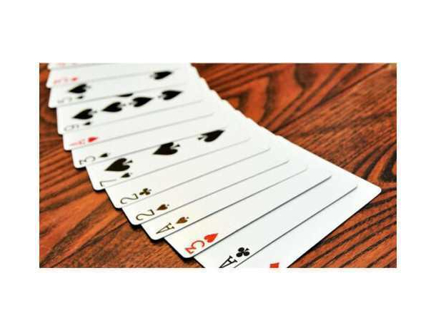 2x Mazzi di Carte da Gioco Poker 52 Carte Giochi Ramino Burraco Scala 40 4