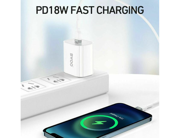 Cavo Ricarica Dati Veloce Compatibile Iphone LIGHTNING/USB C Fast Charge 18W...