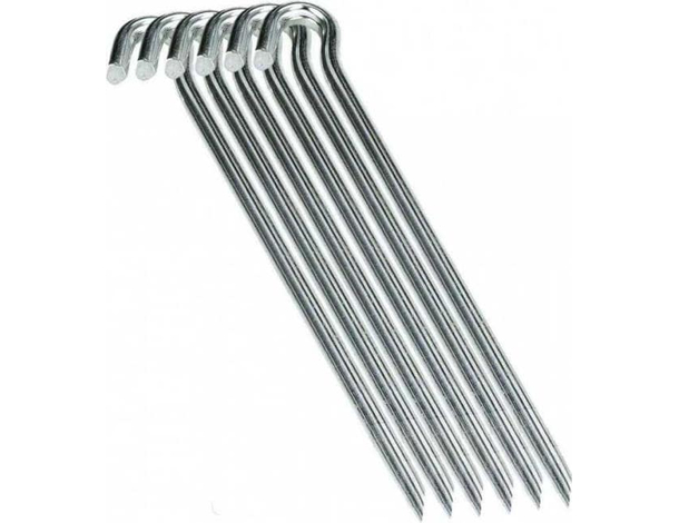 6 picchetti tenda campeggio per fissaggio terreno coperture tenditelo gazebo
