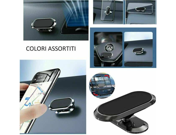 Supporto Porta Cellulare da Auto Magnetico 3M ZJ114 Calamita Potente e...