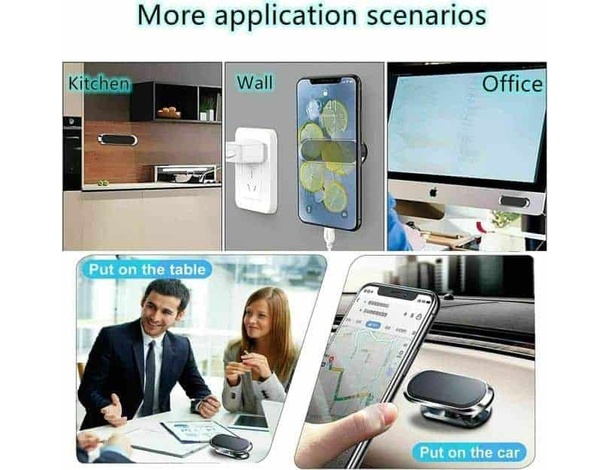 Supporto Porta Cellulare da Auto Magnetico 3M ZJ114 Calamita Potente e...