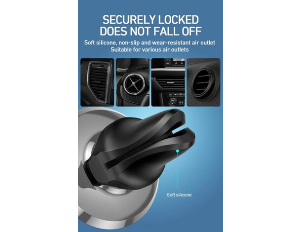 Supporto Magnetico Universale per Auto per Smartphone Fissaggio Bocchetta...