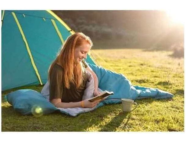 Sacco a Pelo Invernale Bestway 190x84cm da Viaggio Campeggio Imbottitura...