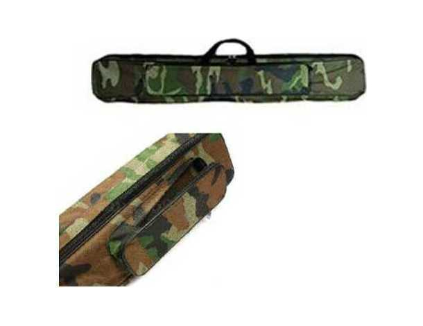 Borsa Canna da Pesca con Sacca e Tracolla 220cm Sport Militare Tasche Laterali