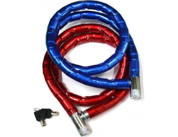 Catena catenaccio antifurto lucchetto moto scooter motorino bici 1000mm...