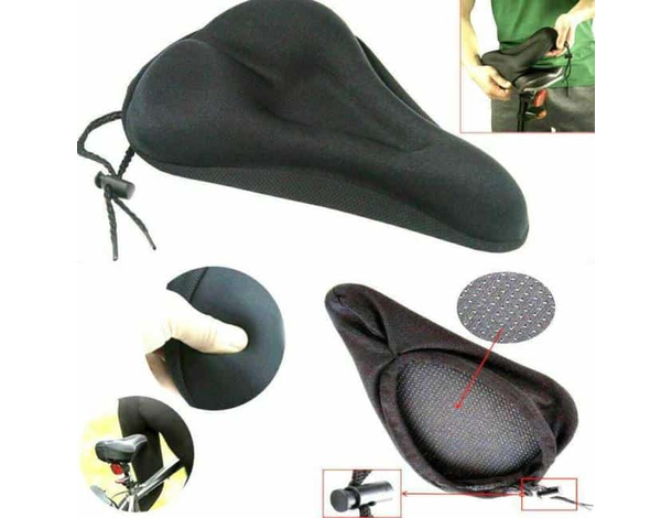 Coprisella in Gel Silicone per Bici Ciclismo Morbido Resistente 18x27cm