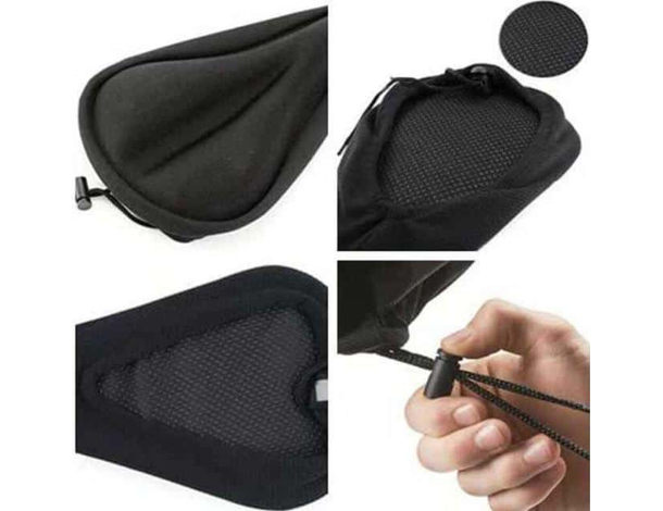 Coprisella in Gel Silicone per Bici Ciclismo Morbido Resistente 18x27cm 4