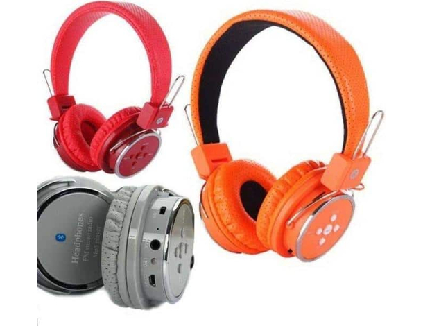 Cuffie Stereo Wireless Bluetooth 2.1 Microfono Mp3 MicroSD AUX Headphones XKB05