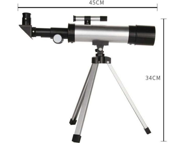 Telescopio Riflettore Astronomico F36050 con Mirino Monoculare e Treppiedi 5