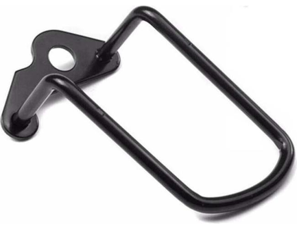 Gancio per protezione deragliatore trasmissione bici posteriore acciaio...