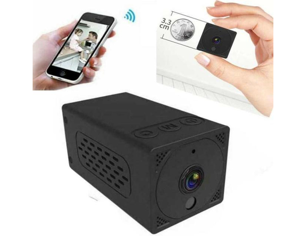 Micro Camera Spia HD Wi-Fi Mini Videocamera Visione Notturna Registratore MP4...