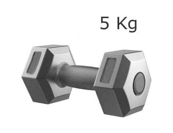 Pesi palestra manubrio manubri peso 2,5 5 7,5 10 kg bilanciere esercizi palestra