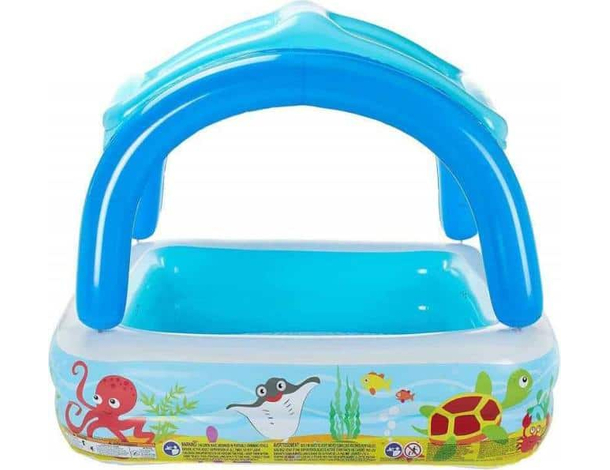 Piscina Gonfiabile per Bambini 52192 Fuoriterra 140x140x114cm Giardino Estate...