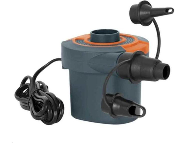 Pompa Elettrica 12v Gonfiaggio Sgonfiaggio Letto Canoa Canotto Auto Materasso