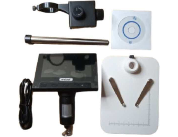 Q-xw01 microscopio con display digitale usb tf card ingrandimento 1000x