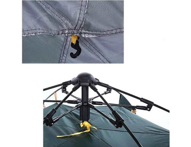 Tenda da Campeggio Automatica 2 Posti 2 Persone Impermeabile con Sacca Pop-Up... Tenda da Campeggio Automatica 2 Posti 2 Persone Impermeabile con Sacca Pop-Up...