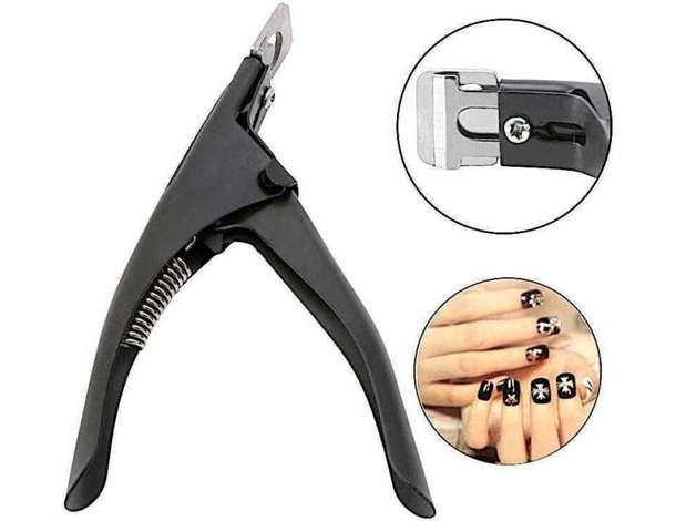 2x Taglia Unghie Finte Professionale Manicure Ricostruzione Smalto Gel...