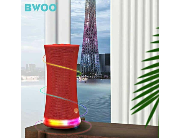 Speaker BT Bluetooth Altoparlante Wireless Portatile RGB Canton Tower 5w...