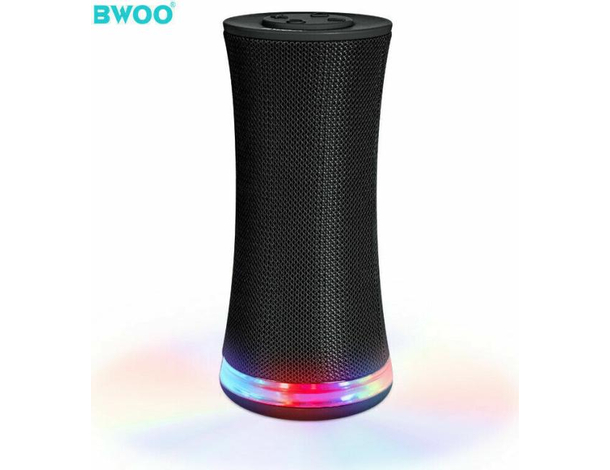 Speaker BT Bluetooth Altoparlante Wireless Portatile RGB Canton Tower 5w...