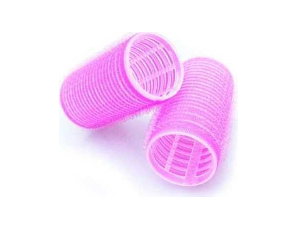 Bigodini in Velcro Per Capelli Mossi Ricci Boccoli Acconciatura Donna (8x...