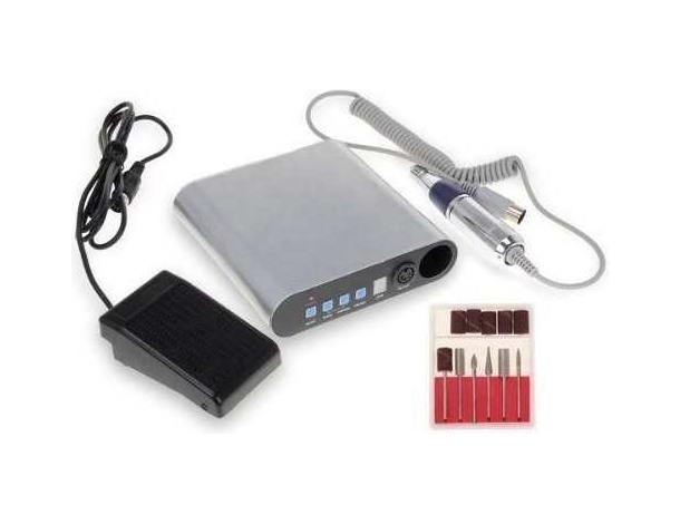 Fresa Unghie Micro Controllata Elettrica Manicure Diverse Velocità con Pedale