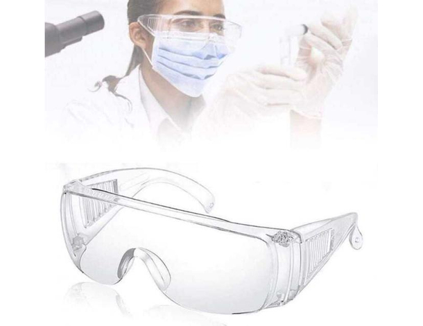 Occhiali di Protezione Lavoro per Occhi Sicurezza Antigraffio Trasparenti Unisex