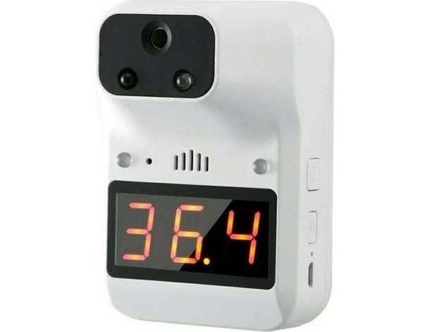 Termometro digitale infrarossi da muro veloce automatico sensore a distanza...