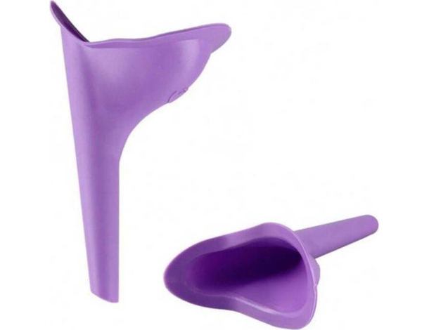 2x Orinatoio per Donna Imbuto Viaggi Urine in Piedi WC Portatile Femminile